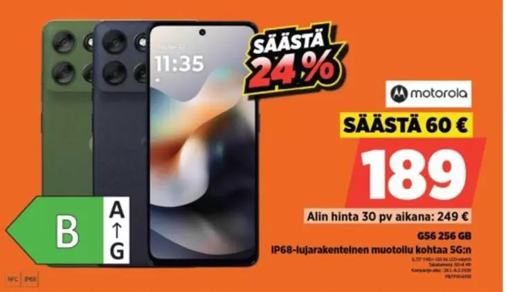 Motorola - Matkapuhelinhinnat