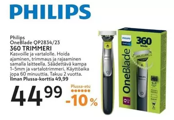 OneBlade QP2834/23 360 TRIMMERI