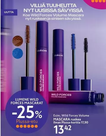 WILD FORCES MASCARAT