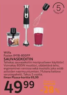 Fusion IM1B-800FP SAUVASEKOITIN