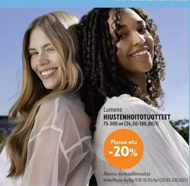 HIUSTENHOITOTUOTTEET
