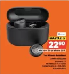 True Wireless-kuulokkeet