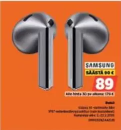 Galaxy Al -optimoidut äänet