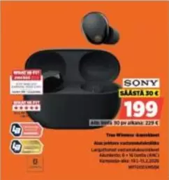 True Wireless -kuulokkeet