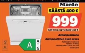 Miele - Astianpesukone