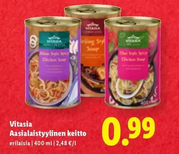 Aasialaistyylinen keitto