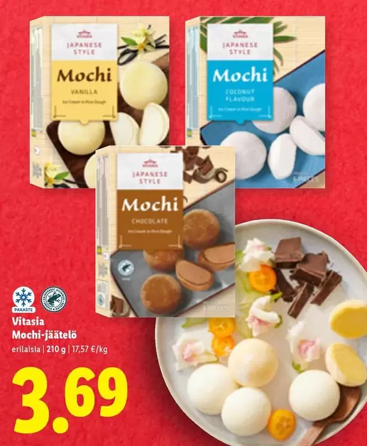 Mochi-jäätelö