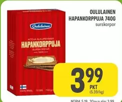 HAPANKORPPUJA 740G