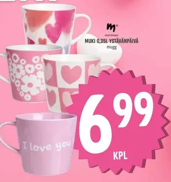 Martinex - MUKI 0,35L YSTÄVÄNPÄIVÄ