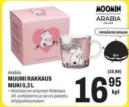 MUUMI RAKKAUS MUKI 0,3 L