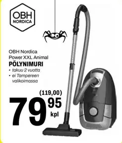 Obh Nordica - Power XXL Animal PÖLYNIMURI