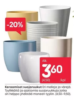 Keraamiset suojaruukut