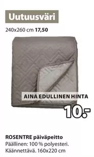 ROSE NTRE päiväpeitto