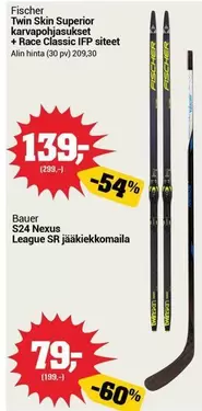 Nexus - Twin Skin Superior karvapohjasukset + Race Classic IFP siteet
