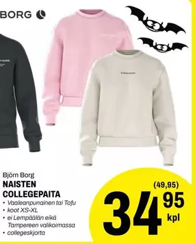 NAISTEN COLLEGEPAITA