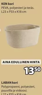 KEN kori, LABAN kori