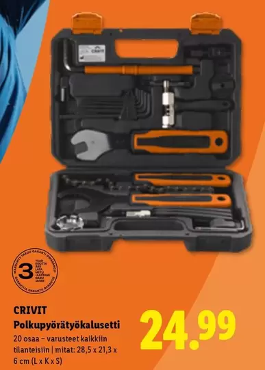 Polkupyörätyökalusetti