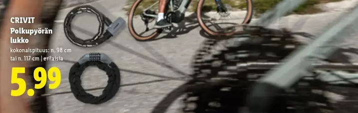 Lukko - Polkupyörän lukko