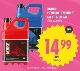 PIENKONEBENSIINI 2T TAI 4T