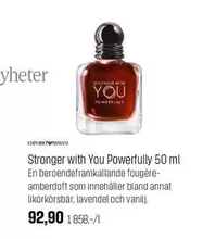 Stronger with You Powerfully