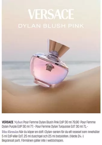 Pour Femme Dylan Blush Pink EdP 30 ml, Pour Femme Dylan Purple EdP 30 ml, Pour Femme Dylan Turquoise EdT 30 ml