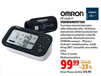 Omron - M7 Intelli IT VERENPAINEMITTARI