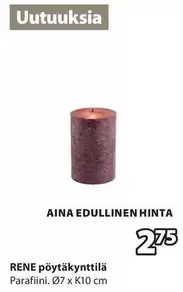 RENE pöytäkynttilä