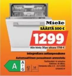 Miele - Astianpesukons