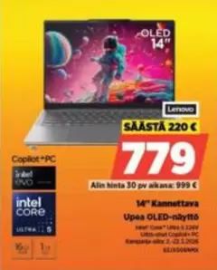 Intel - 14" Kannettava