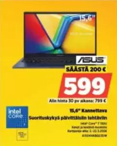 Asus - 15,6" Kannettava