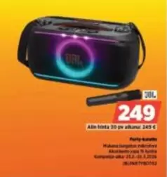 JBL - Party kutsuihin