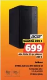 Acer - Keskusyksikkö