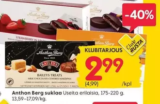 suklaa Useita erilaisia