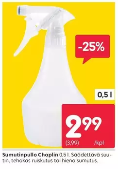 Sumutinpullo Chaplin 0,5 l