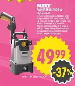 PAINEPESURI 1400 W