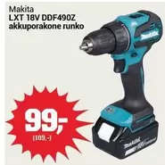 Makita - LXT 18V DDF490Z akkuporakone runko