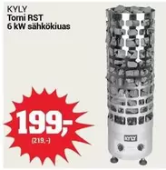 RST - Torni  6 kW sähkökiuas