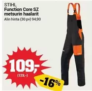 Core - Function SZ metsurin haalarit