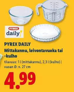 Mittakannu, leivontavuoka tai -kulho