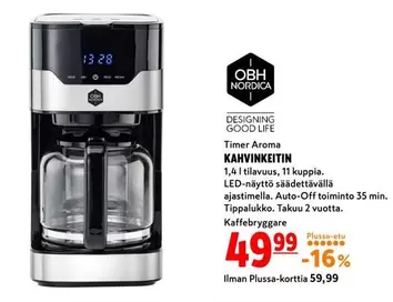 Obh Nordica - KAHVINKEITIN