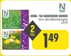 OHRA- TAI RAIRUOHON SIEMEN