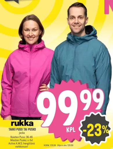 TAKKI PUSO TAI PUSKO jacka