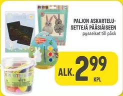 PALJON ASKARTELU-SETTEJÄ PÄÄSIÄISEEN