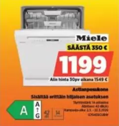 Miele - Astianpesukone