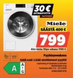 Miele - Pyykinpesukone