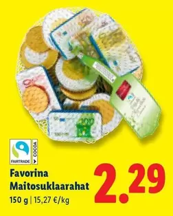 Favorina Maitosuklaarahat