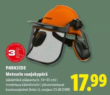 Metsurin suojakypärä