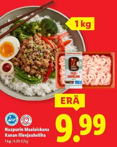 Naapurin Maalaiskana fileejauheliha