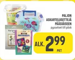 PALJON ASKARTELUSETTEJÄ PÄÄSIÄISEEN