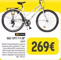SALT CITY 7 V 28" cykel